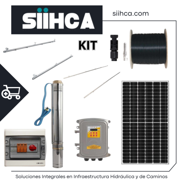 ☀️💧KIT DE BOMBA SOLAR SUMERGIBLE MOD: KOLOS3-180-150-20☀️💧