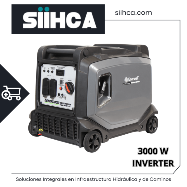 Generador Portátil a Gasolina ENERWELL G3000I INVERTER