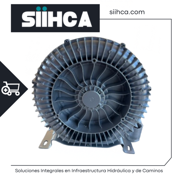 BLOWER REGENERATIVO AIREADOR 3.5 HP TRIFASICO MOD: BLOWER/ZY-B2550/TRI - Imagen 3