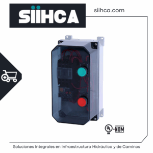 Arrancador Tensión Plena 220v 3f 3-4hp Gabinete Plástico