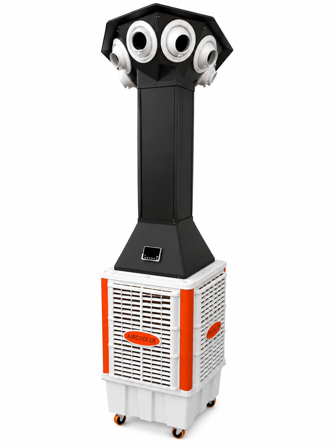 Torre 360° Cooler Evaporativo Portátil 8,000m3/h 120v, 750w